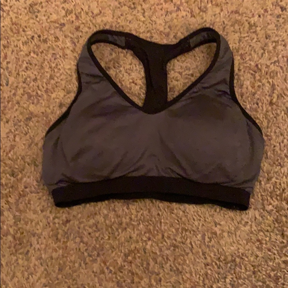Reebok grey sports bra